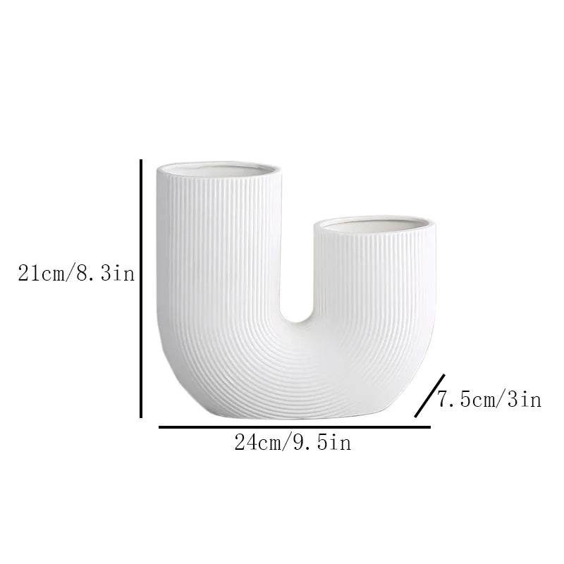 Nordic Ceramic Vase for Home
