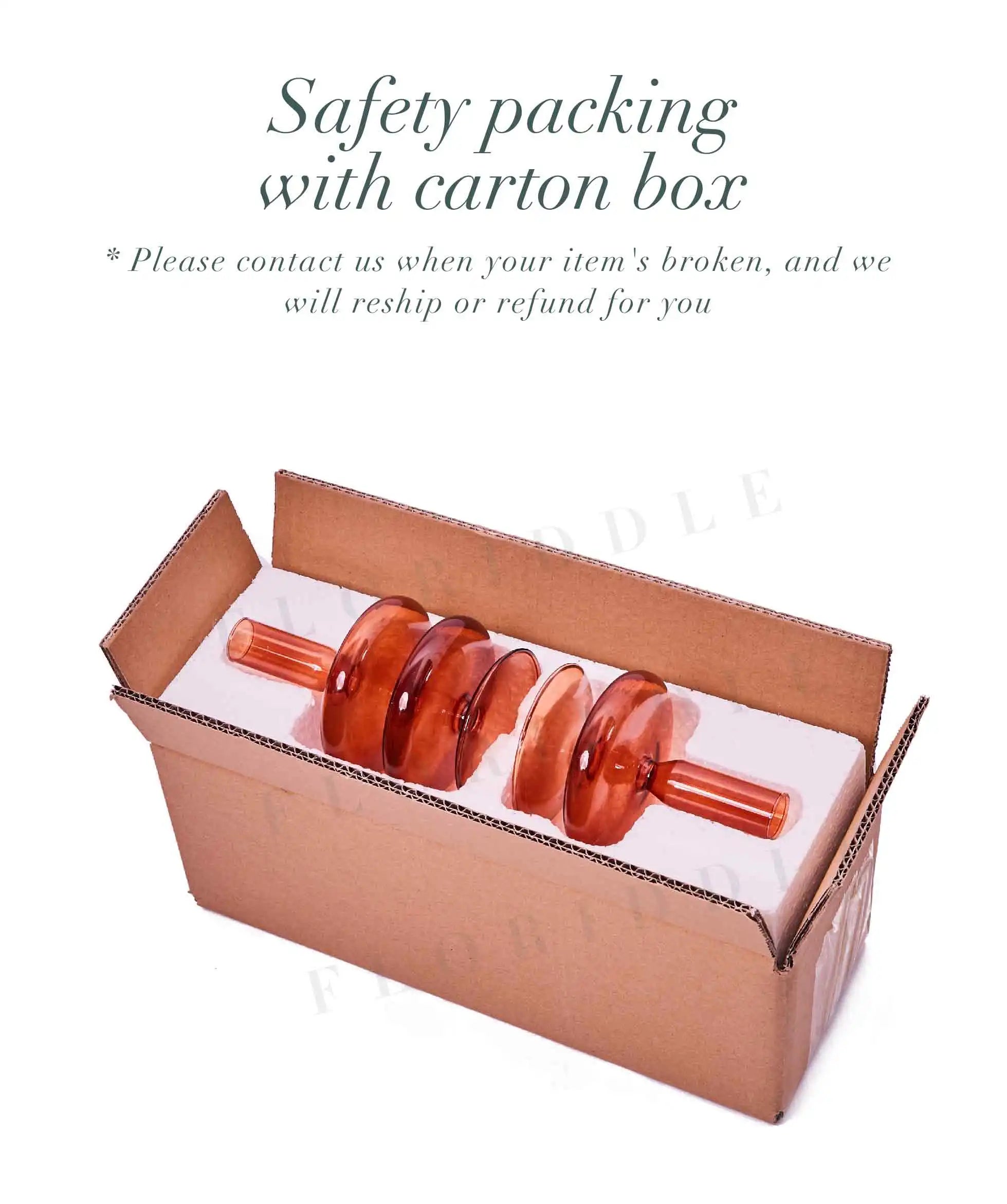 Glass Taper Candle Holder