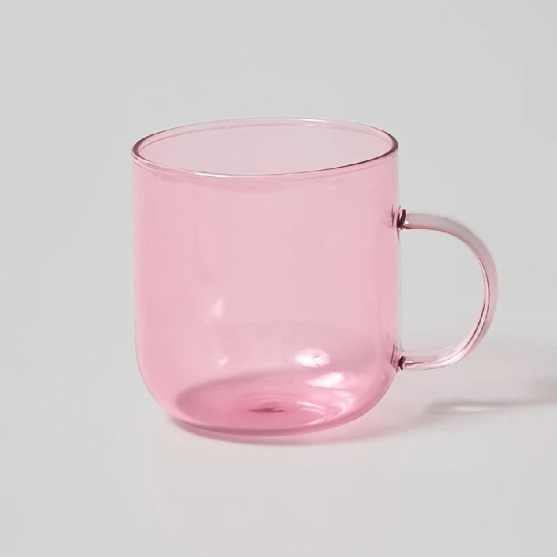 Colorful Glass Coffee Mug