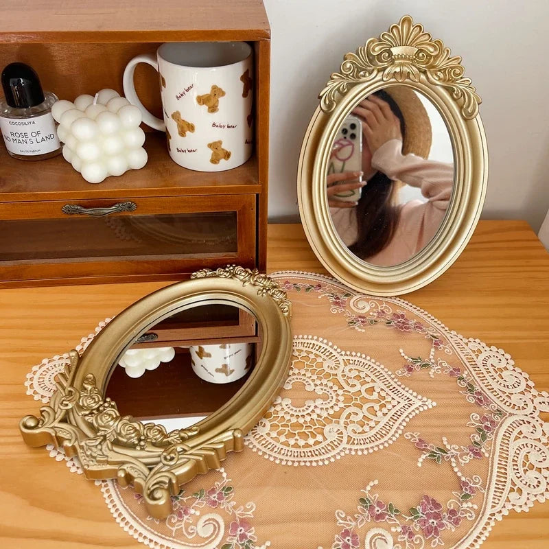 Rustic French Carved Mirror