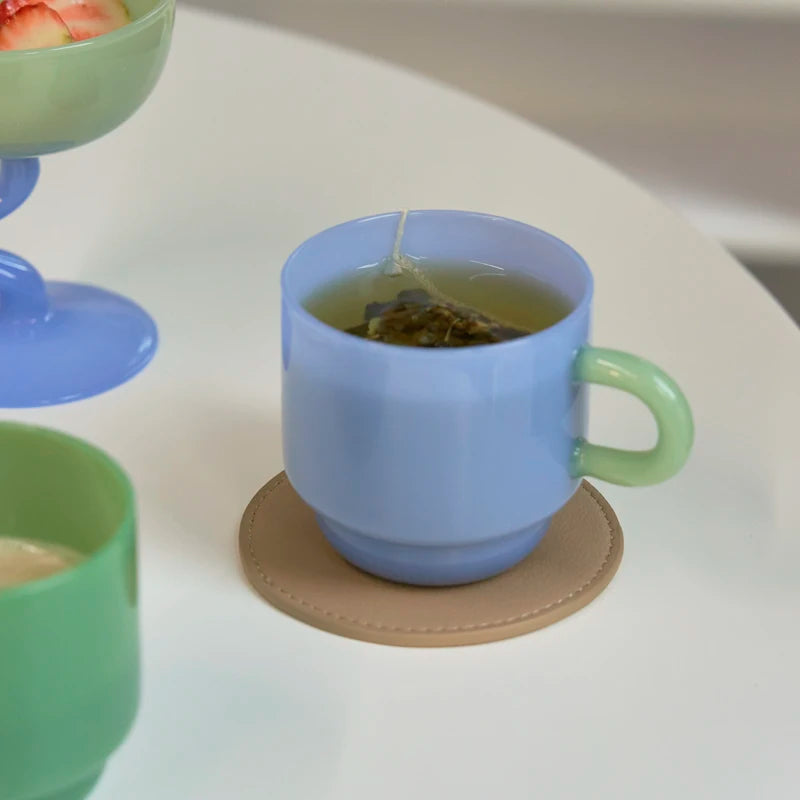 Jade Glass Borosilicate Mug
