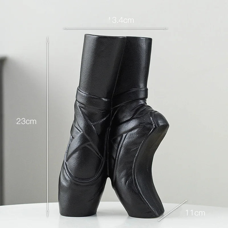 Ballerina Dance Shoe Vase