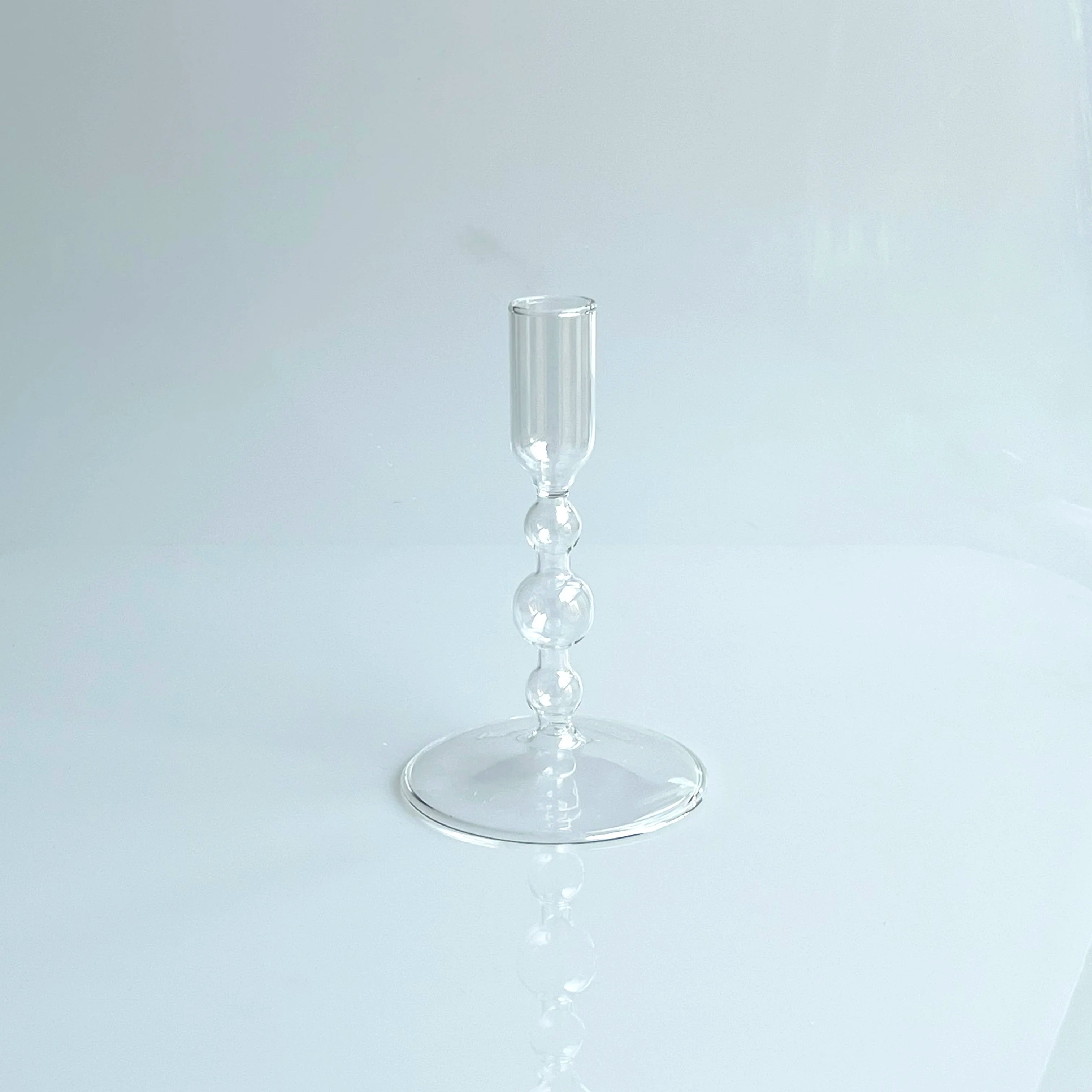 Slim Glass Candle Holder