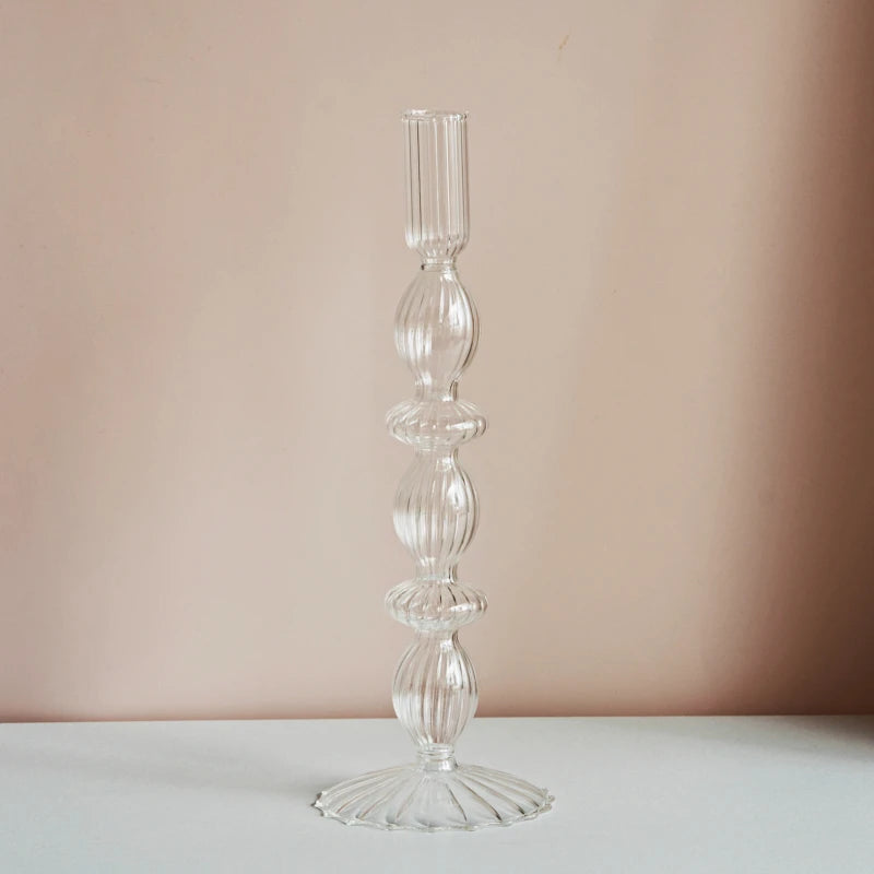 Modern Nordic Glass Candle Holder