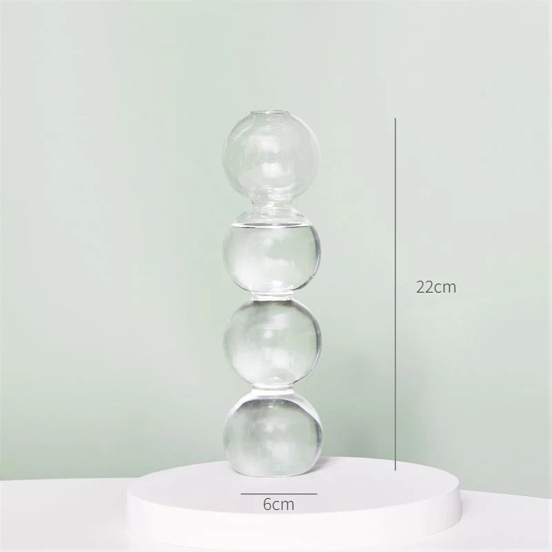 Modern Nordic Glass Candle Holder