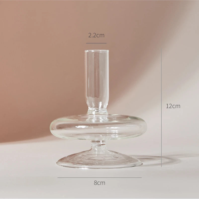 Modern Nordic Glass Candle Holder