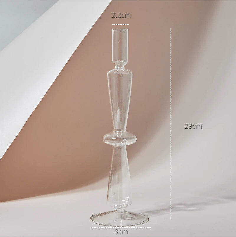 Modern Nordic Glass Candle Holder