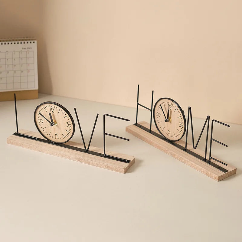 European Creative Desk Clock