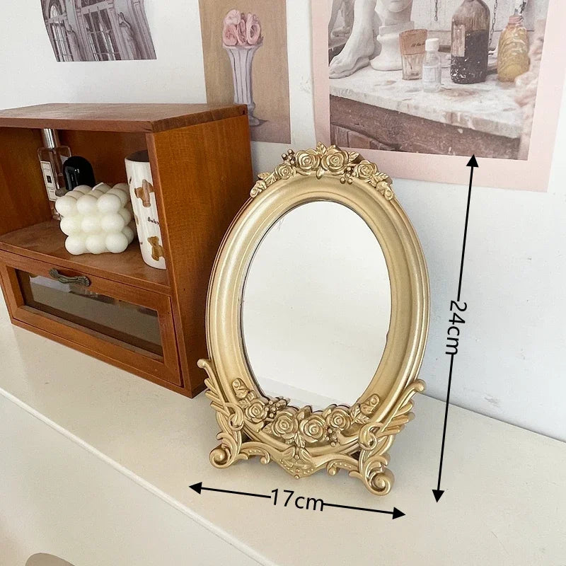 Rustic French Carved Mirror