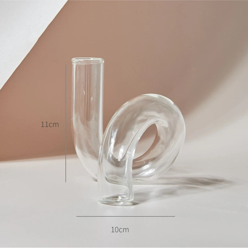 Modern Nordic Glass Candle Holder