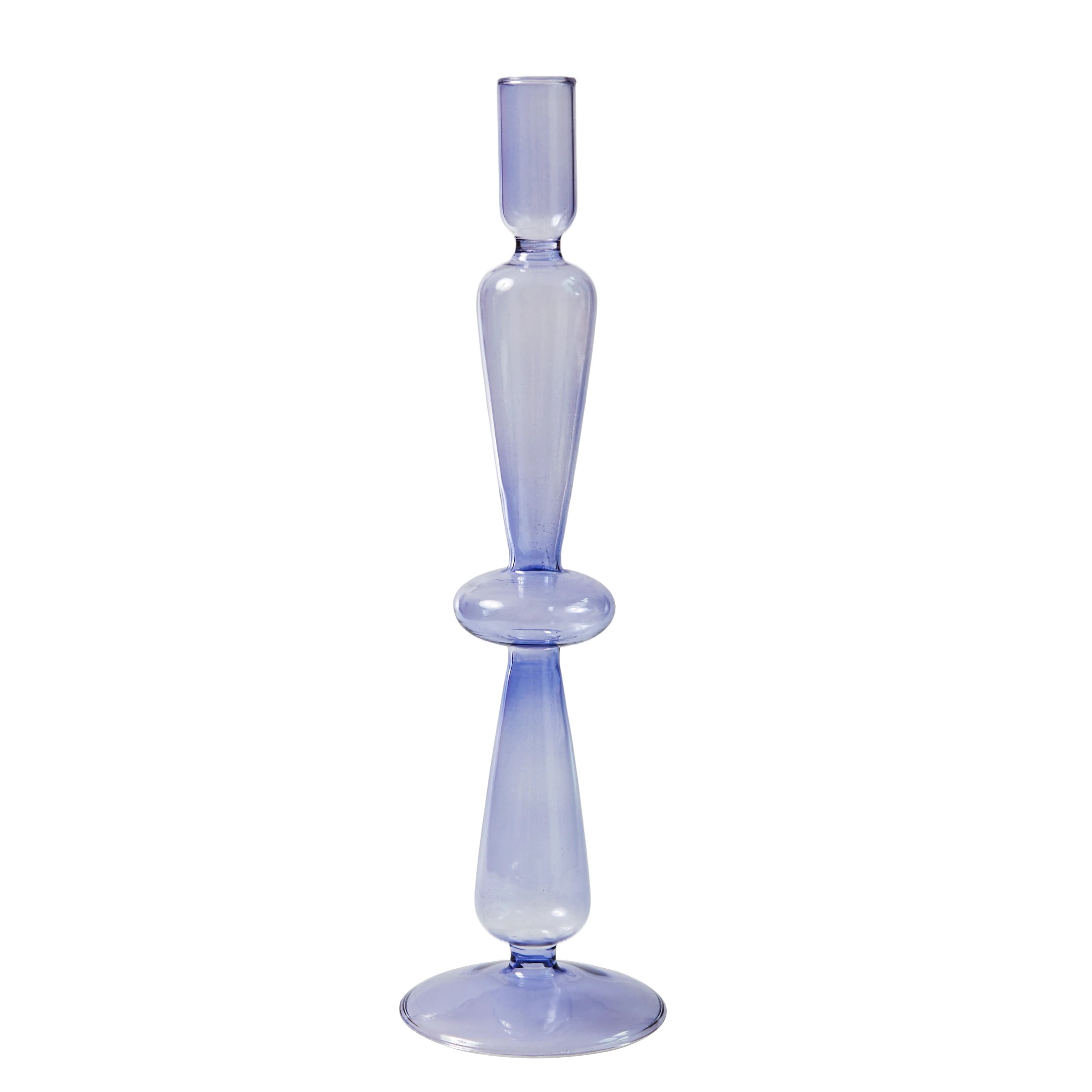 Glass Taper Candle Holder