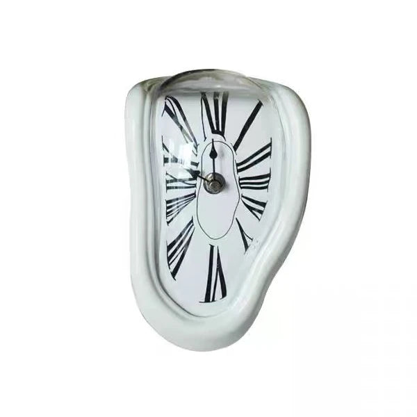 Surrealistic Melting Wall Clock - Dali-Inspired