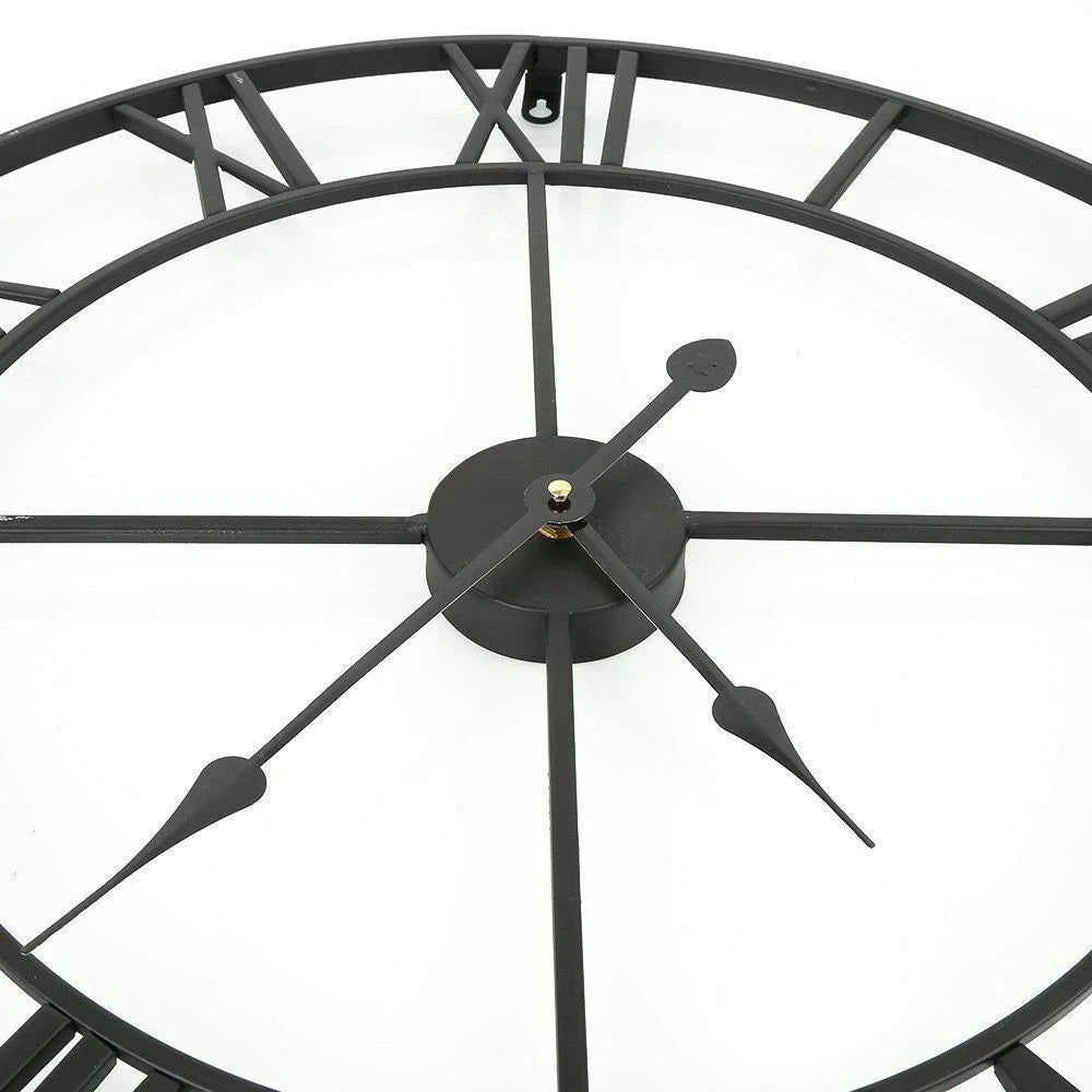 Modern 3D Roman Numerals Wall Clock