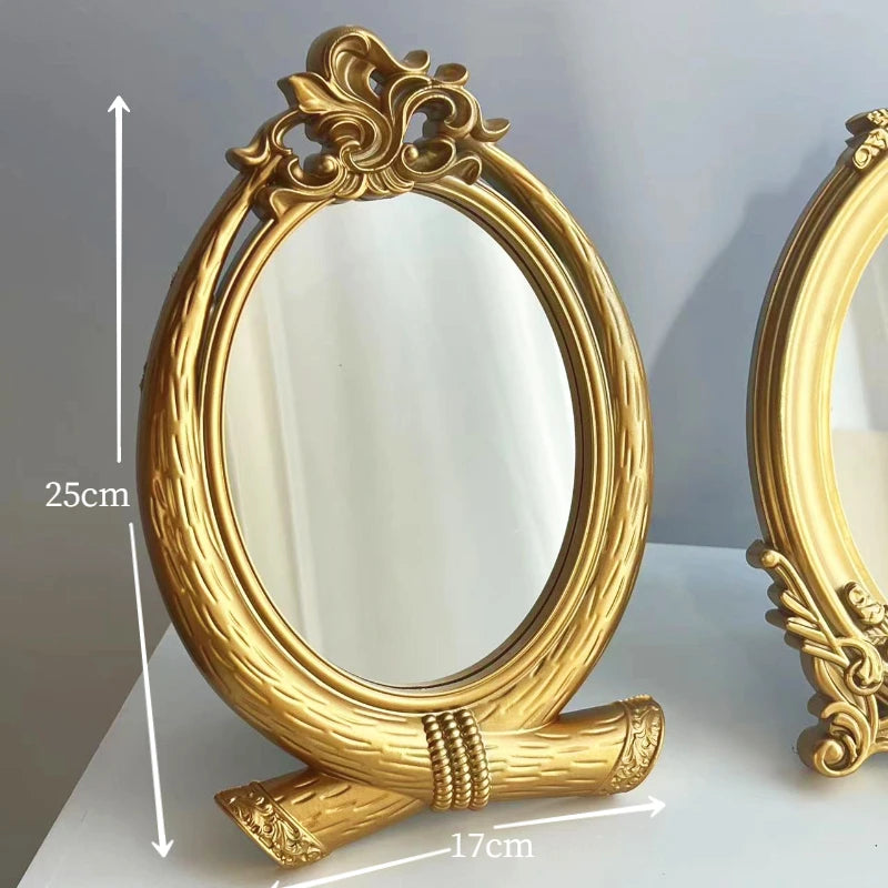 Rustic French Carved Mirror