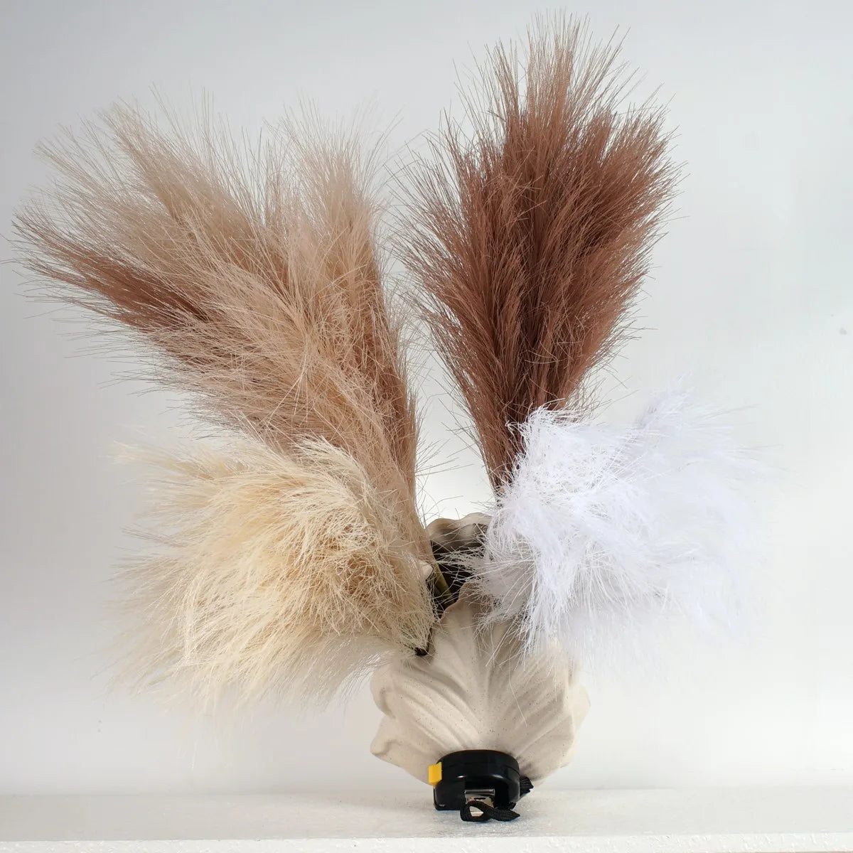 Irregular Ceramic Vase for Pampas Grass