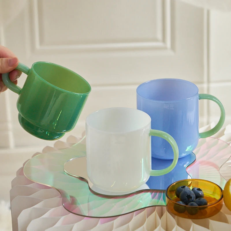 Jade Glass Borosilicate Mug