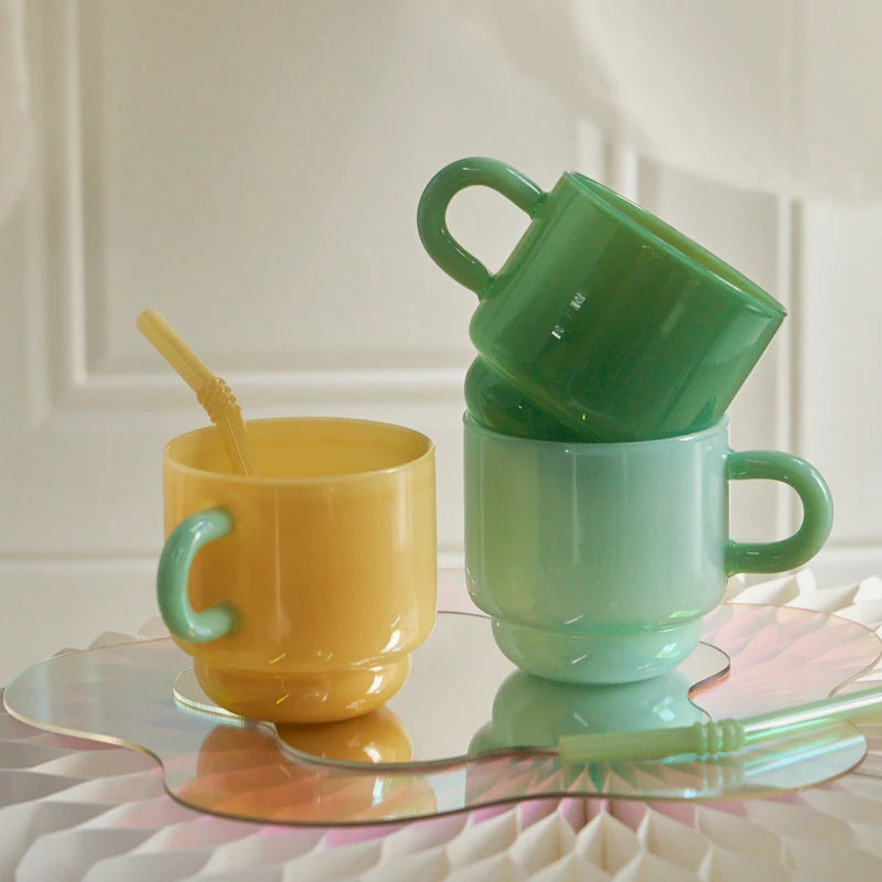 Jade Glass Borosilicate Mug