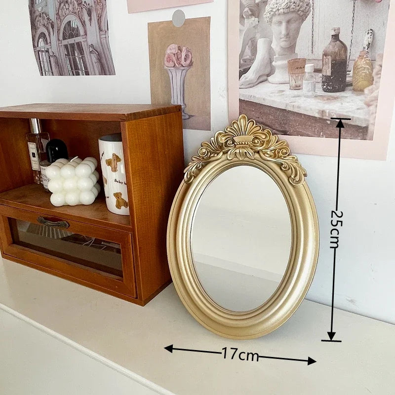 Rustic French Carved Mirror