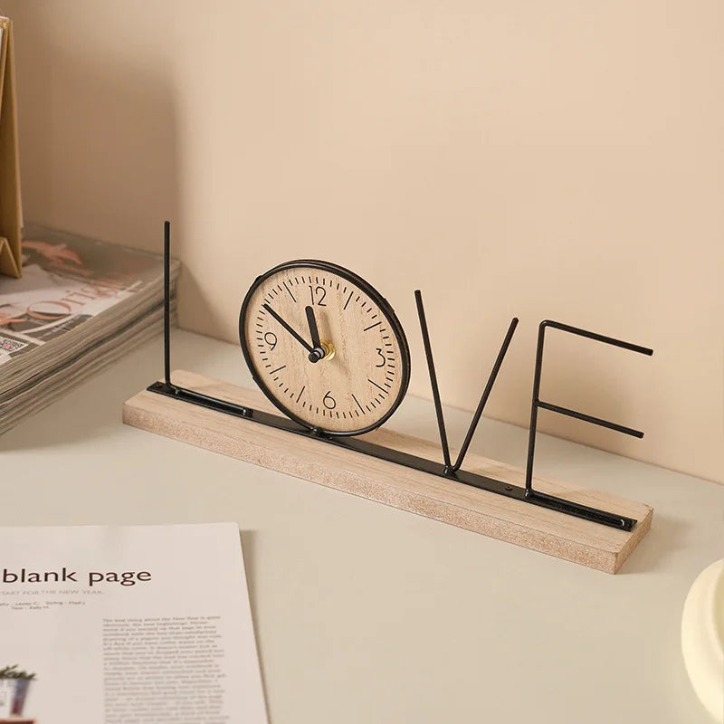 European Creative Desk Clock