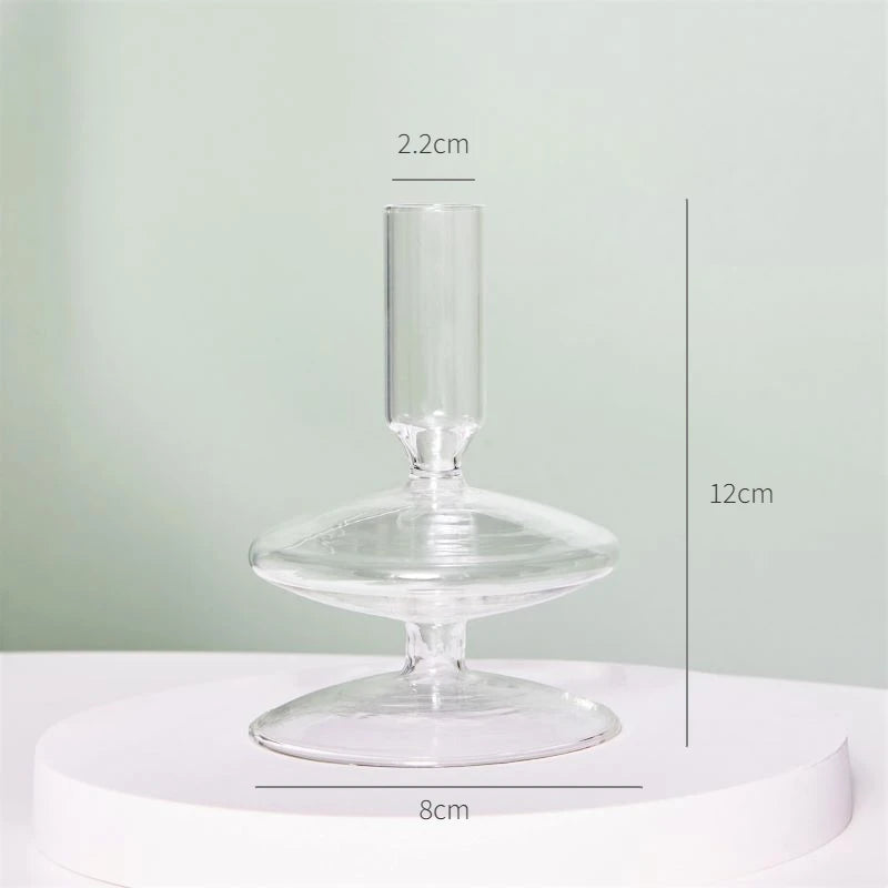 Modern Nordic Glass Candle Holder