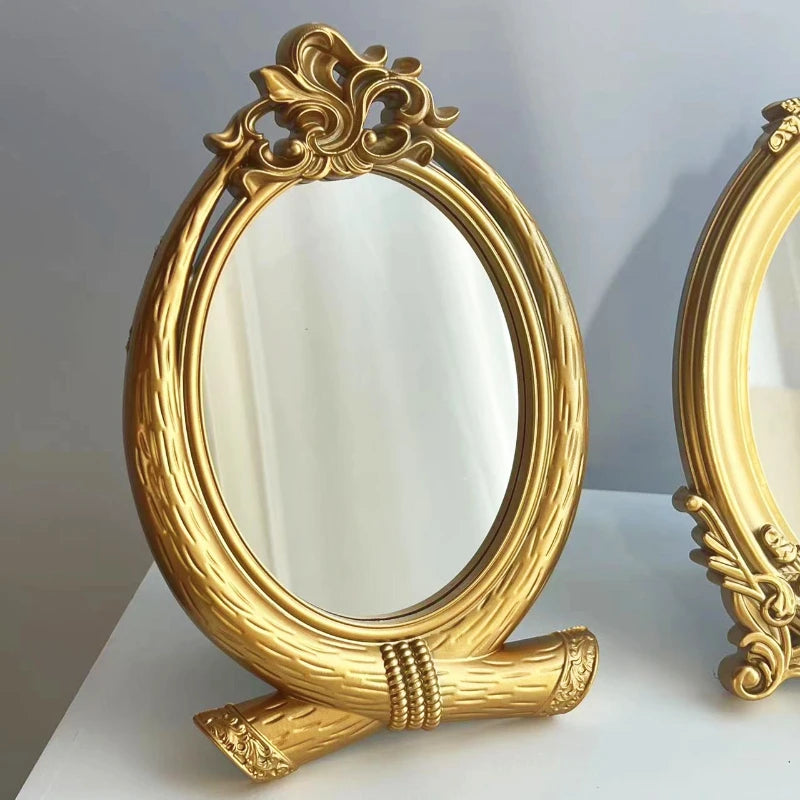 Rustic French Carved Mirror