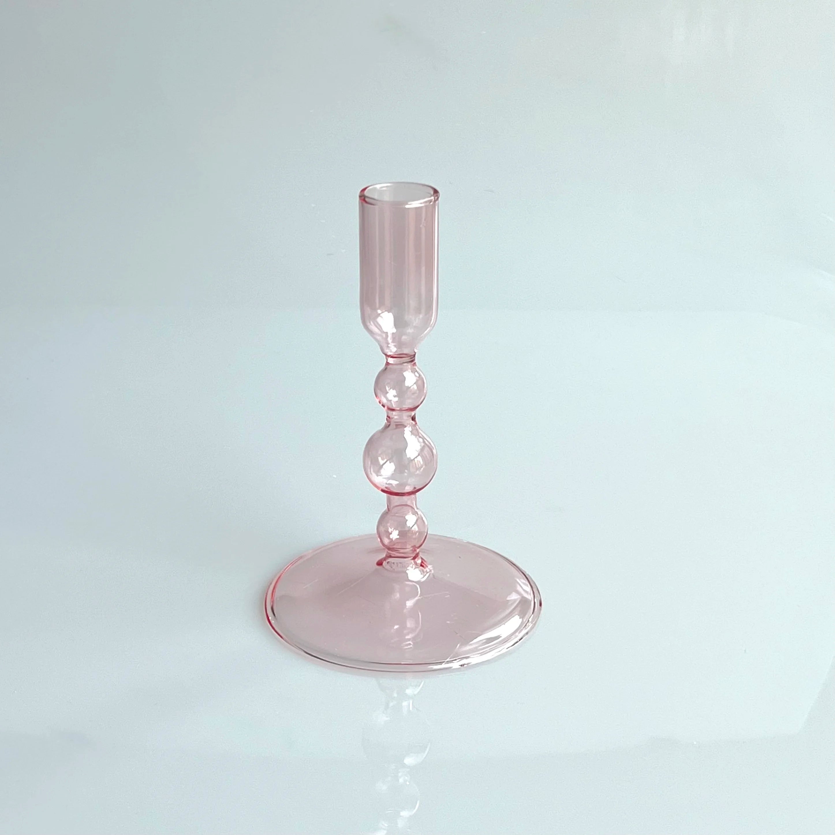 Slim Glass Candle Holder