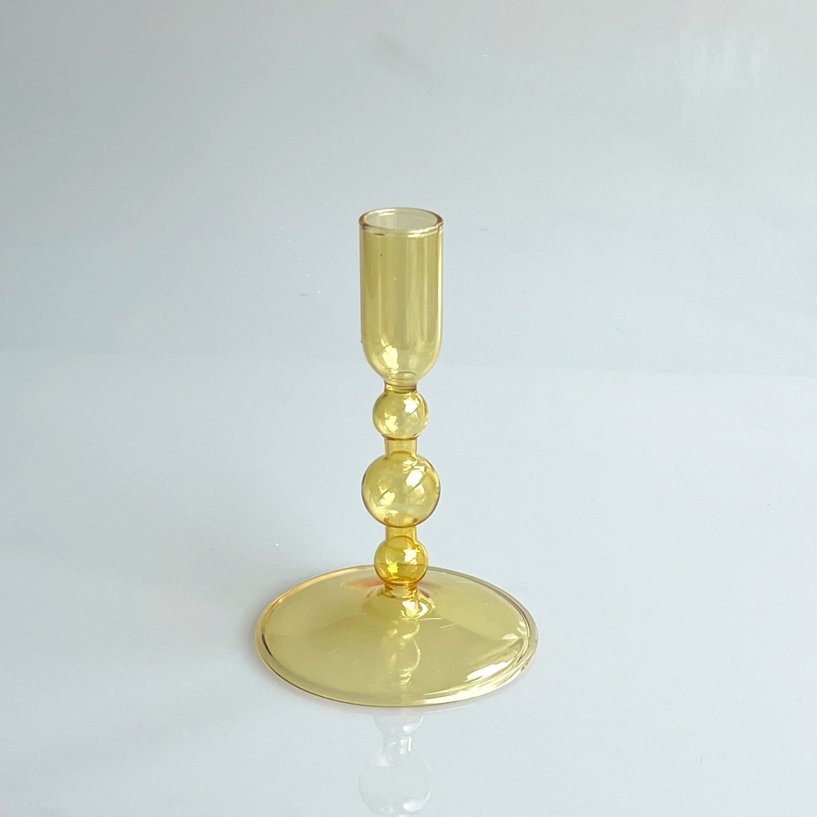 Slim Glass Candle Holder