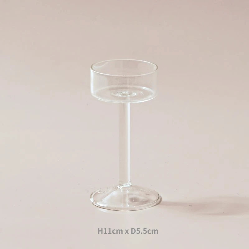 Crystal Glass Tealight Holder Set